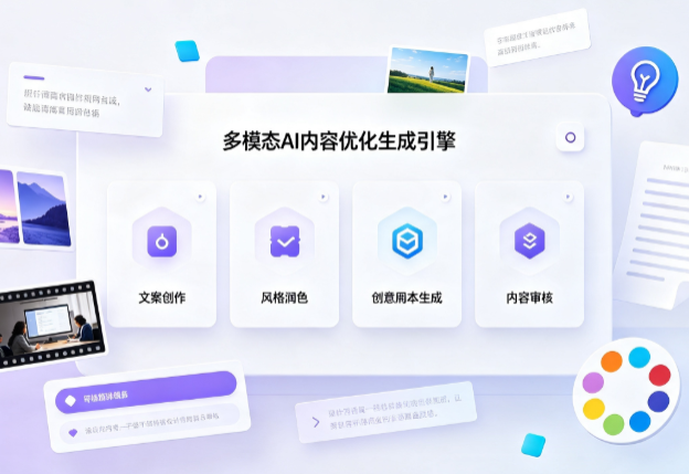 焦作AI智能内容优化创新 多模态生成技术丰富数字内容创作生态